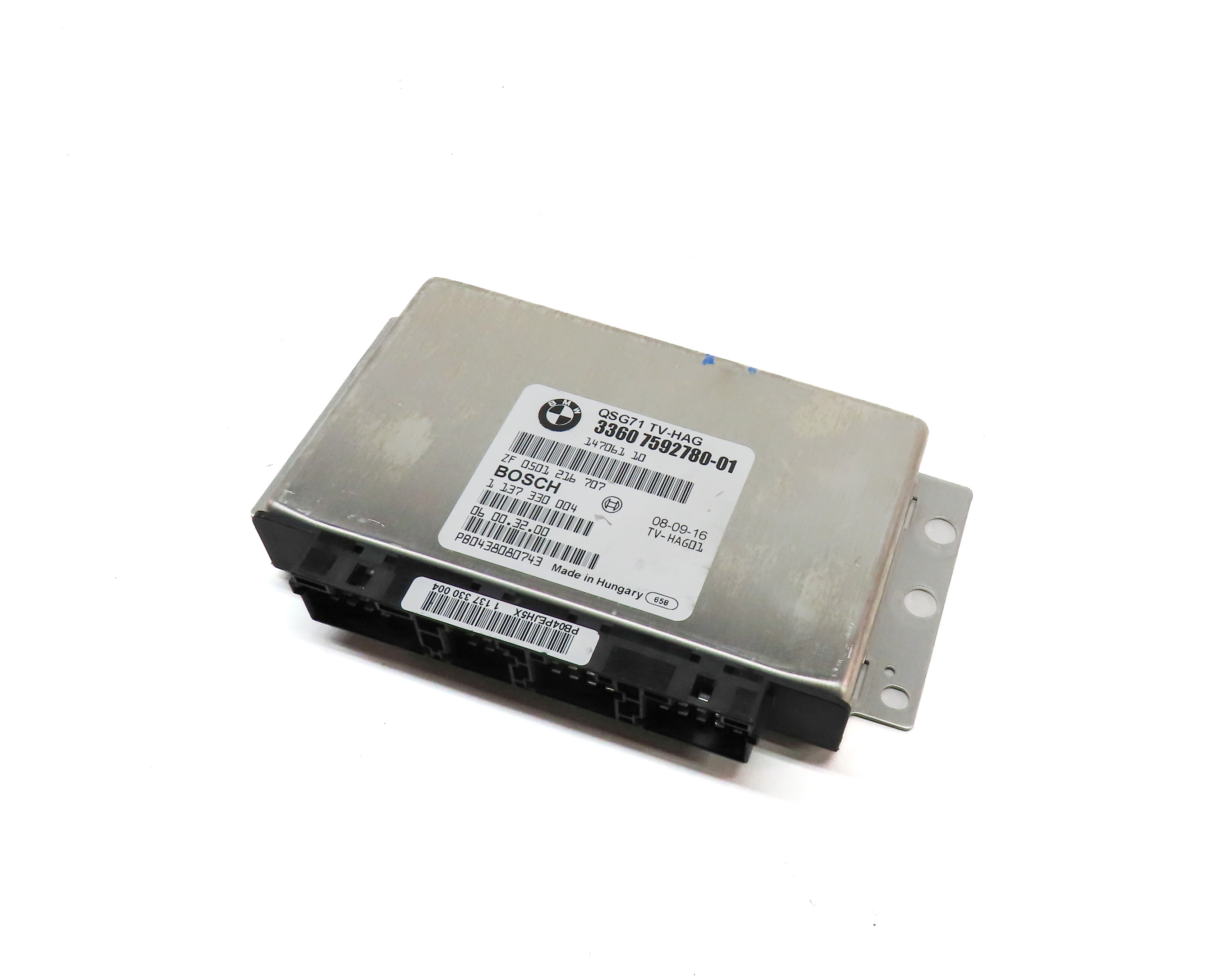 2010-2014 BMW X5M X6 X6M ///M (E70 E71) REAR LOCKING DIFFERENTIAL CONTROL MODULE — exact item pictured